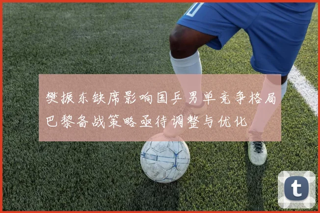 樊振东缺席影响国乒男单竞争格局巴黎备战策略亟待调整与优化